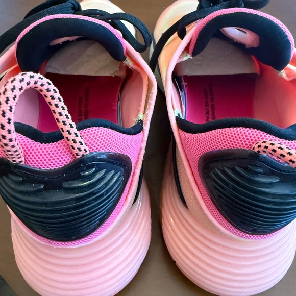 Nike Women's Pink and Black Sneakers - Picture 5 of 5